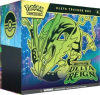 PRE-ORDER Pokemon Mega Evolution Delta Reign Black ME06 Elite Trainer Box (ETB) - ENGLISH