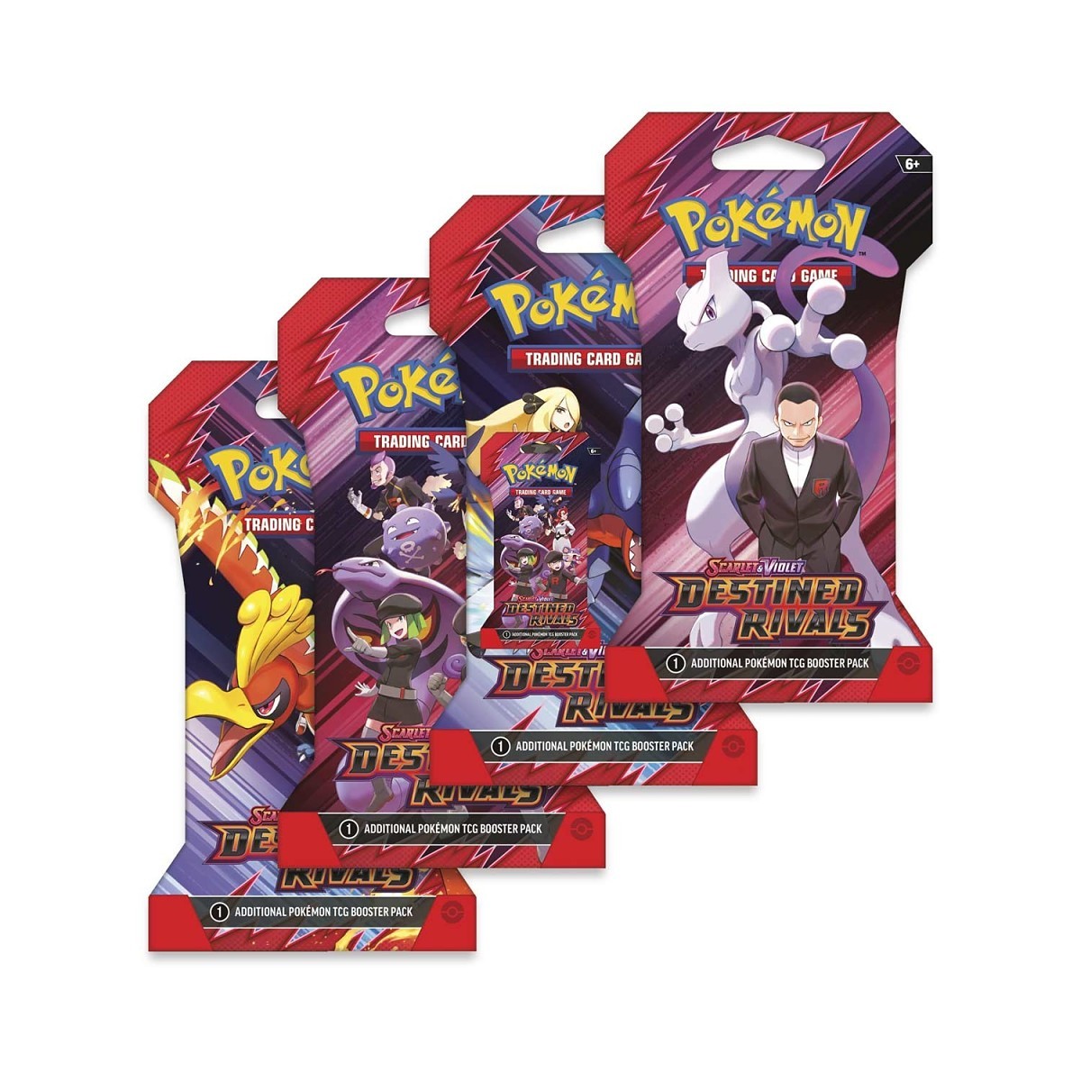Pokemon Destined Rivals Sleeved booster - ENGLISH