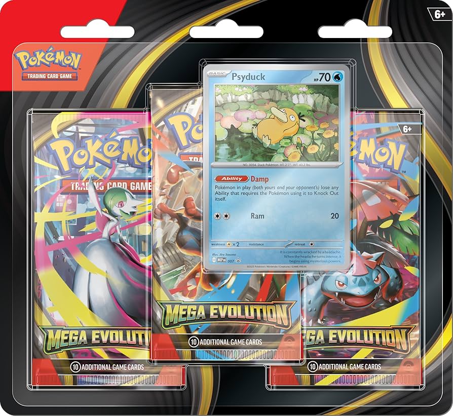 Mega Evolutions Booster Packs PSYDUCK Promo Card - ENGLISH