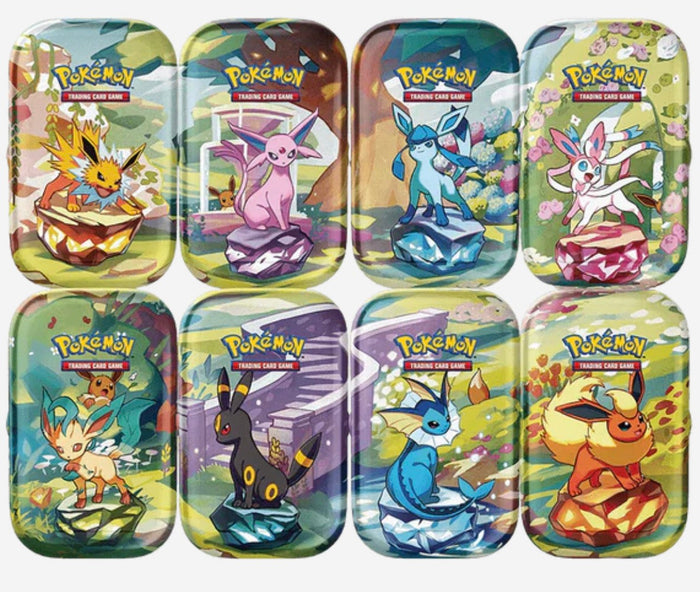 Pokemon Prismatic Evolutions Mini Tin - ENGLISH