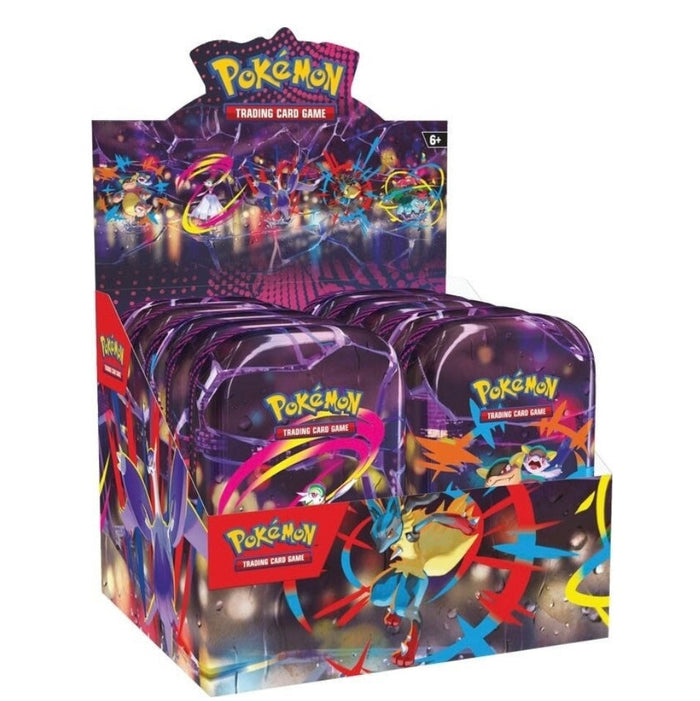 Pokémon Mega evolutions Mini Tin Display - English