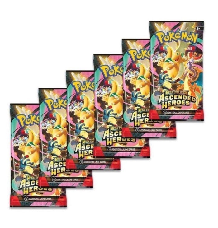 Pokemon Mega Evolution Ascended Heroes Booster - ENGLISH