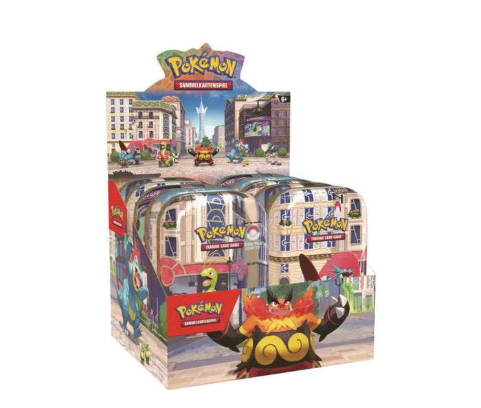 Pokemon Mega Illumina City Mini Tin Display - ENGLISH