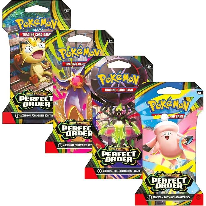 Pokémon Mega Perfect Order Booster sleeved - English
