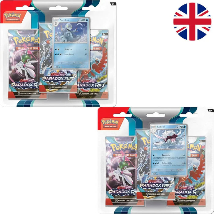 Pokemon SV Paradox Rift tripack