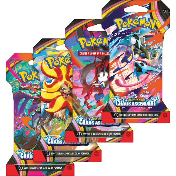 Pokémon Mega Chaos Rising Booster sleeved - English