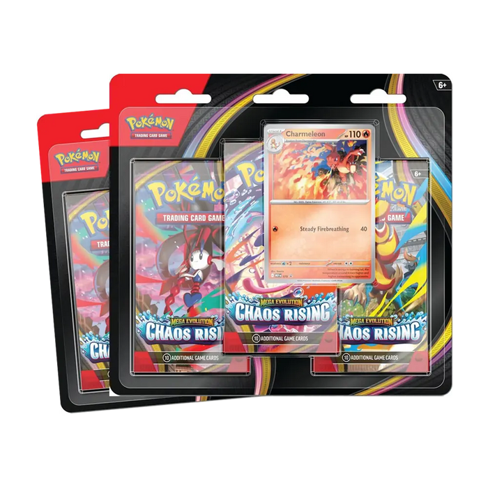 Pokemon Mega Evolution Chaos Rising tripack