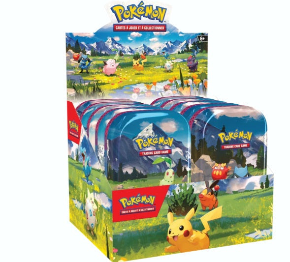 Pokemon Mega Evolution Ascended Heroes Mini Tin Display - ENGLISH