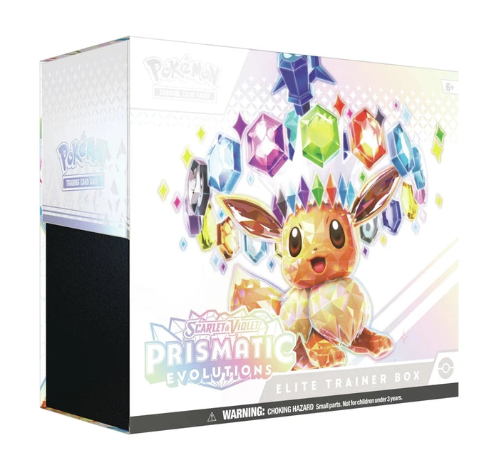 Pokemon Prismatic Evolutions Elite Trainer Box - Sealed Case